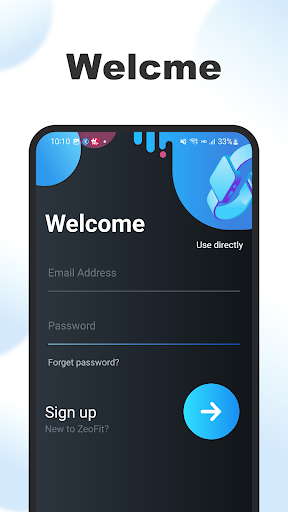 Screenshot zeofit