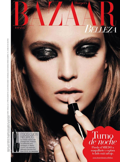 Jira Kohl, magia negra para Harper’s Bazaar España (abril 2012)