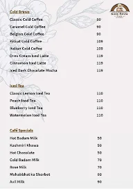 Kozy Brew Cafe menu 1