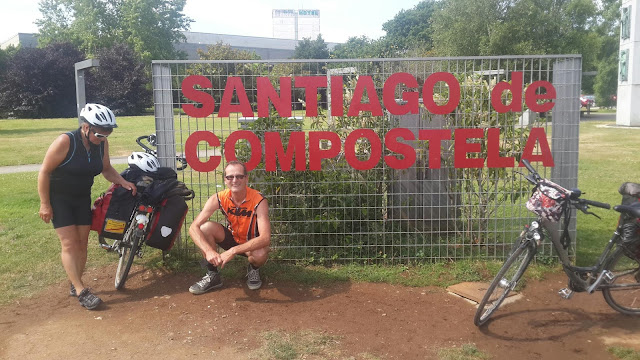 Bartis Fahrradtouren Blog 09. Juni Santigo de Compostela