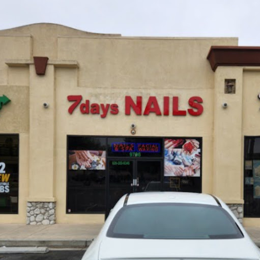 7 days nails spa logo