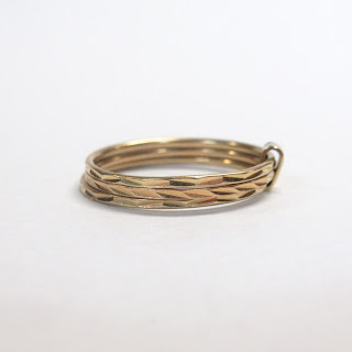 18K Gold Triple-Band Ring