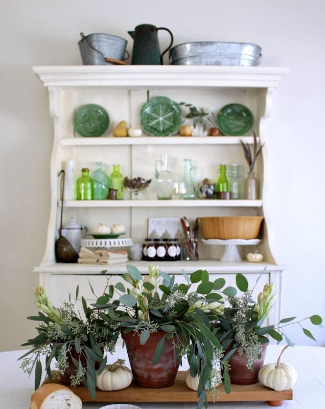 Fall Table and Hutch 