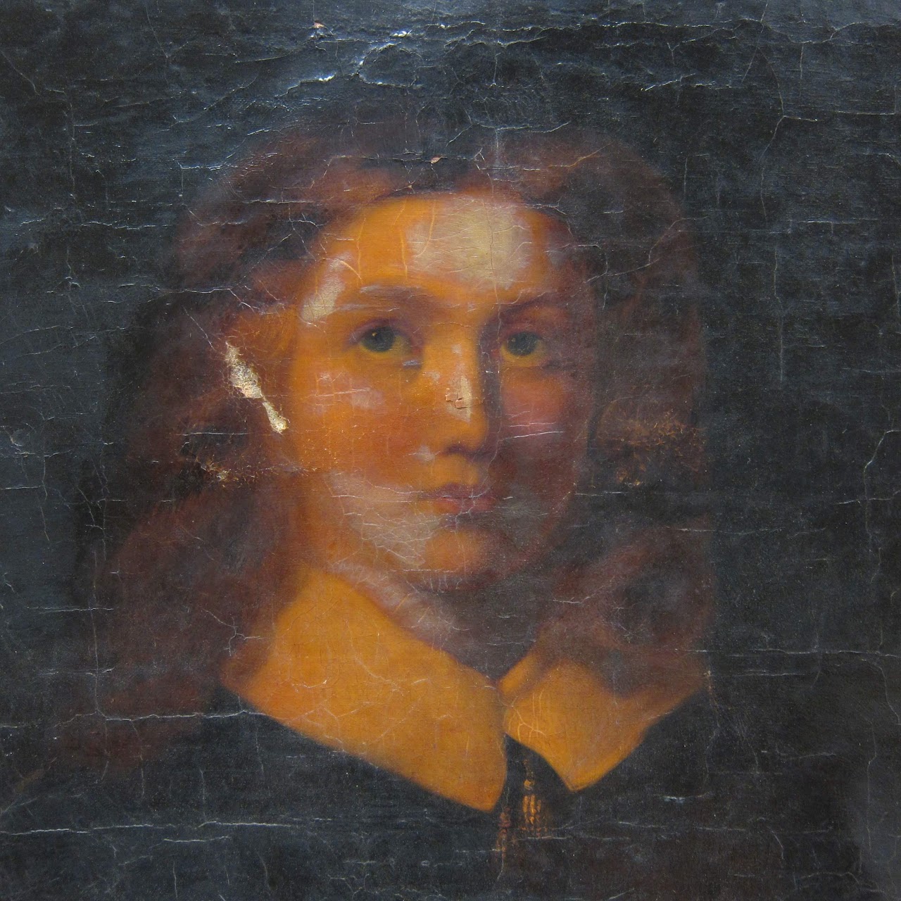 Antique Portrait of a Young Man