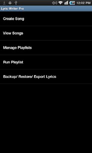 Download Lyric Writer Pro apk