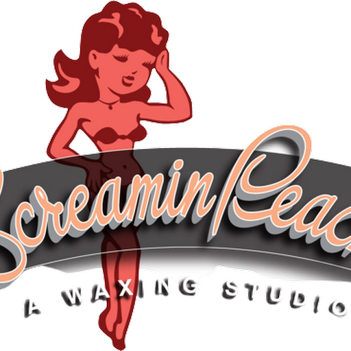 The Screamin Peach logo