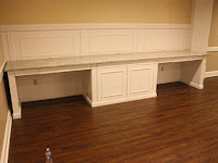 Cool Large Dual Desk Traditional Home Office Atlanta