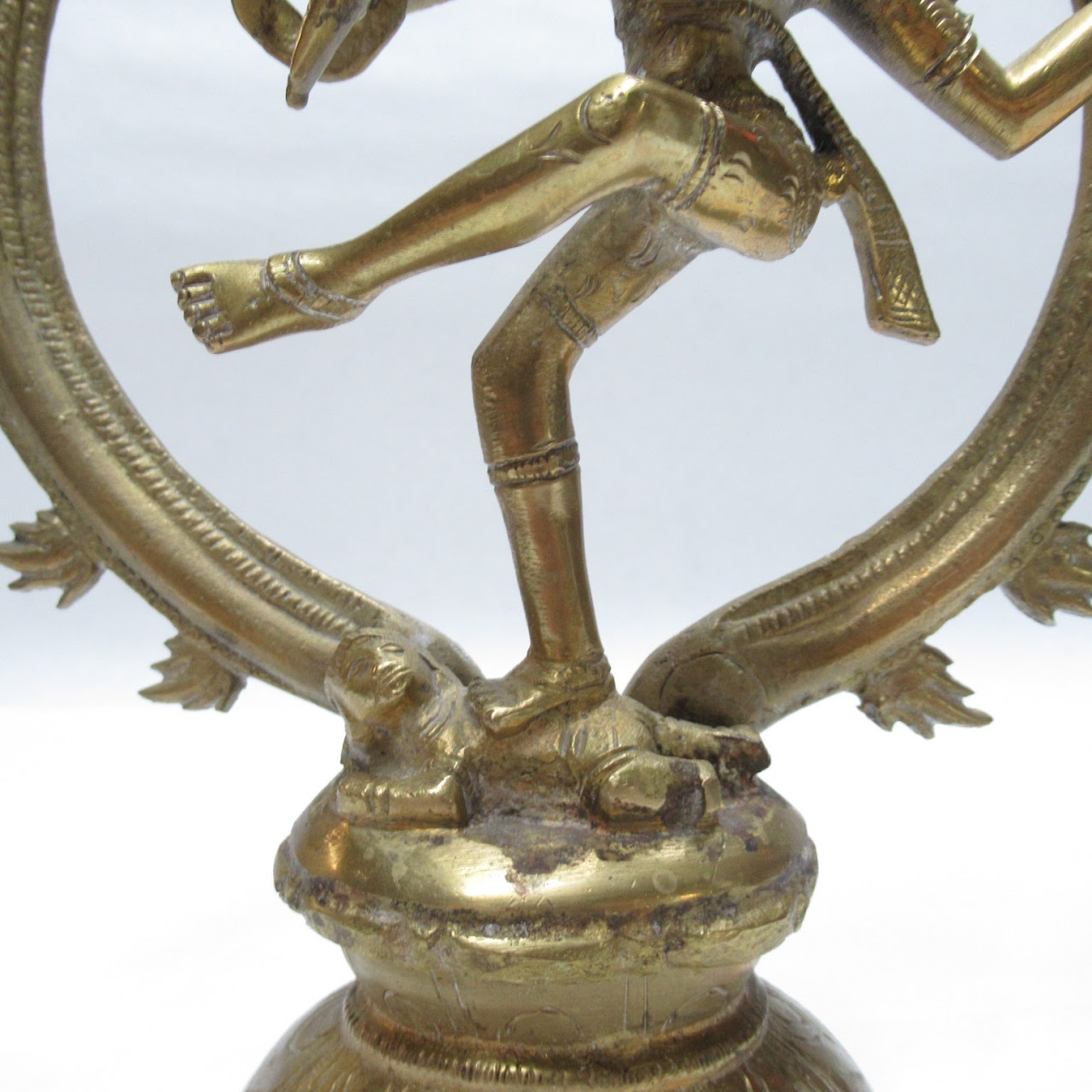 Dancing Shiva Brass Sculpture