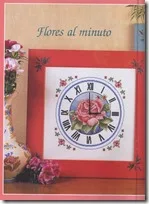 reloj rosa punto de cruz (2)