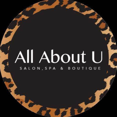 All About U Salon, Spa & Boutique logo