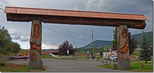 Williams Lake Stampede Campground, along Cariboo Highway, BC