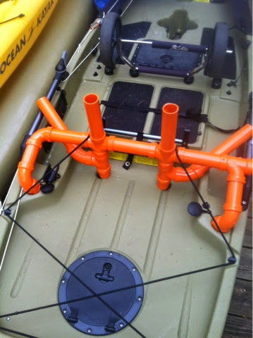 The Hobie Life: DIY - PVC Rod Holders V2 -Pro Angler 12