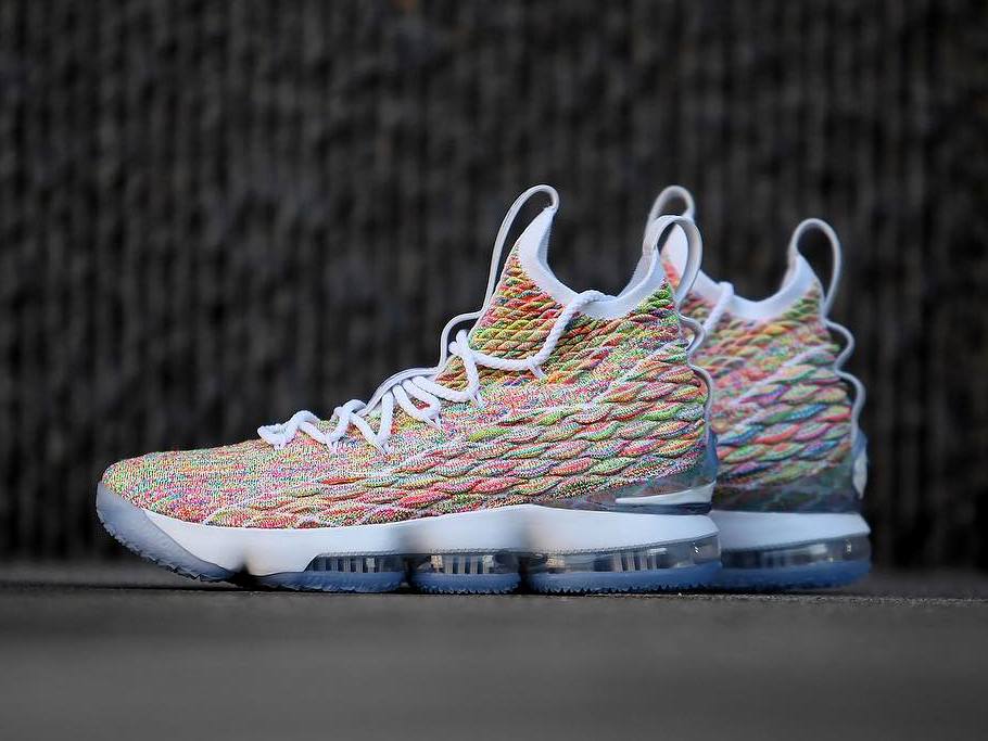 lebron james fruity pebbles sneakers