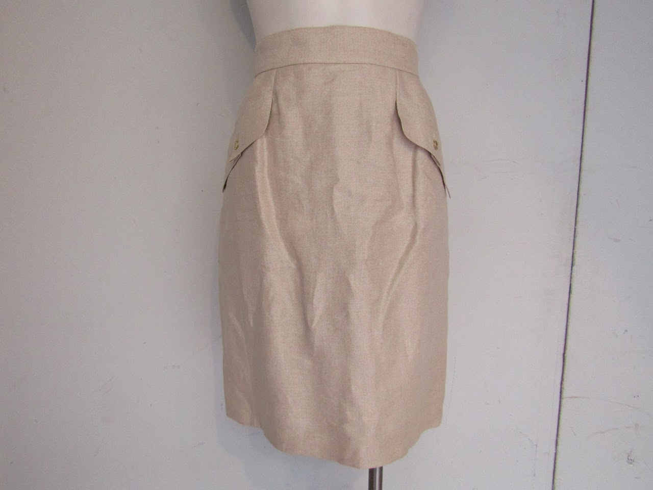 Chanel Linen Skirt Suit