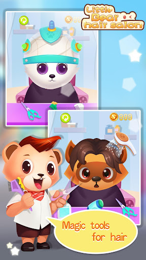 Little Bear Hair Salon Kids Games Game Apk Free Download For