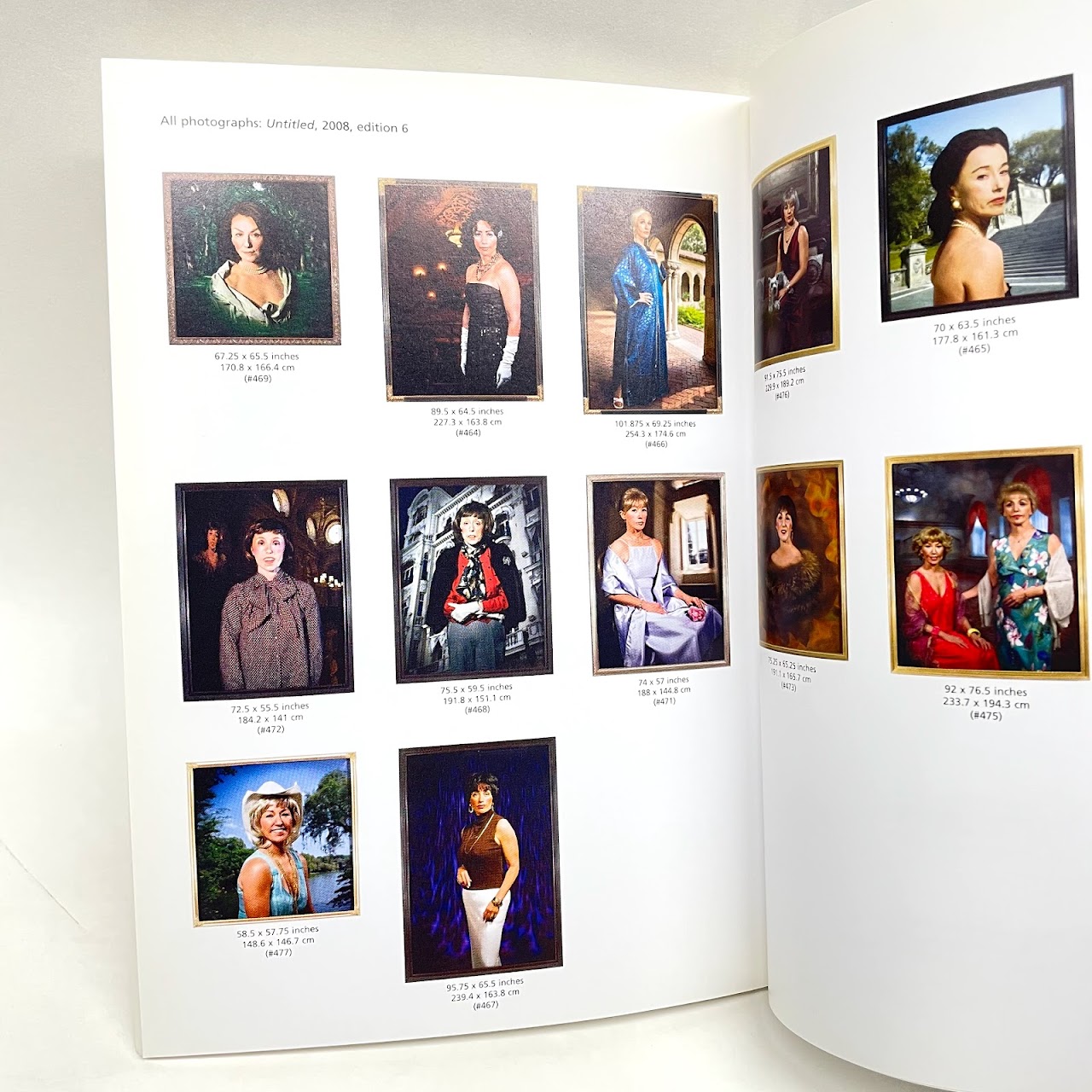 Cindy Sherman SIGNED 2008 Gallery Catalog