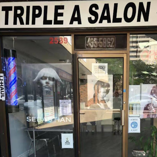 Triple A Hair Salon logo