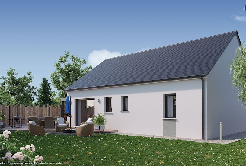  Vente Terrain + Maison - Terrain : 400m² - Maison : 82m² à Fay-de-Bretagne (44130) 