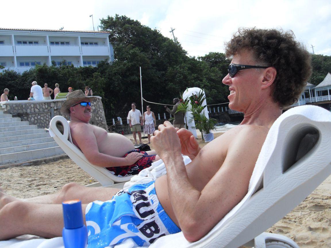 On The Beach And a Wedding