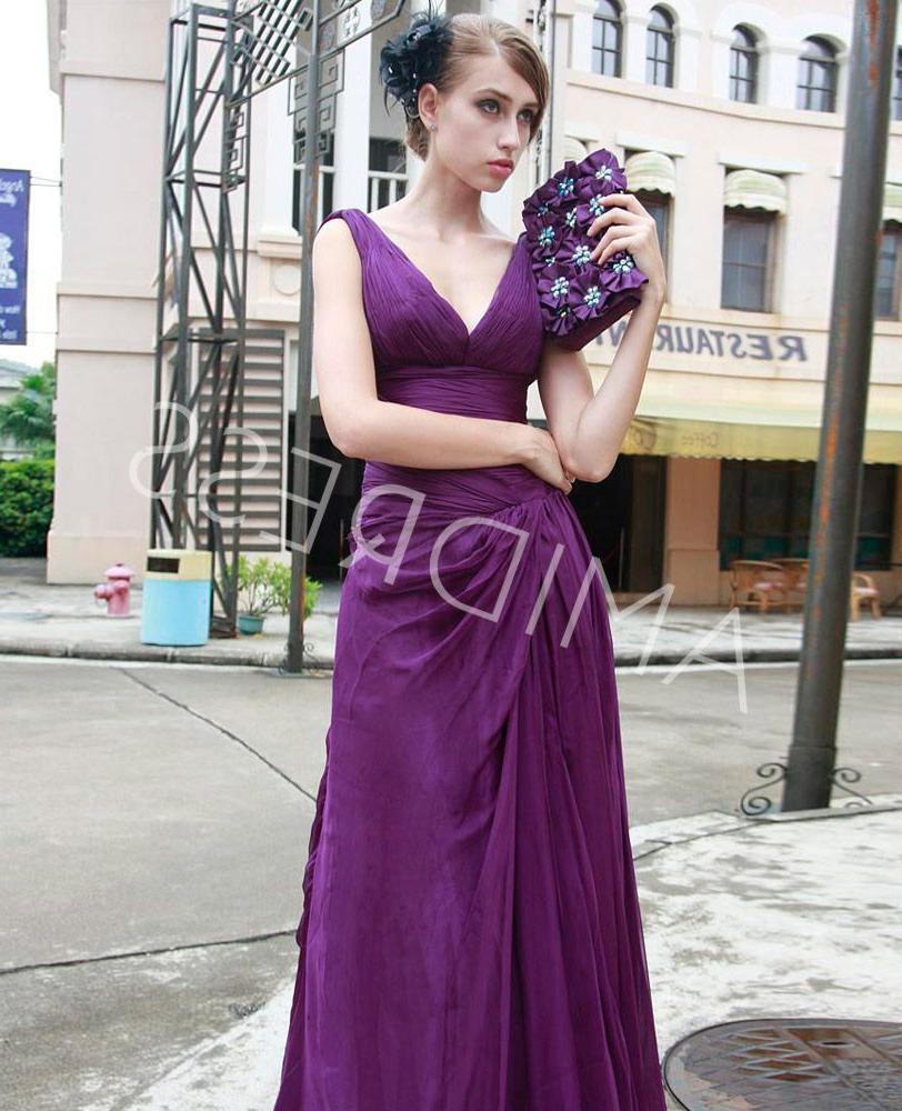 Purple Wedding Guest Dress