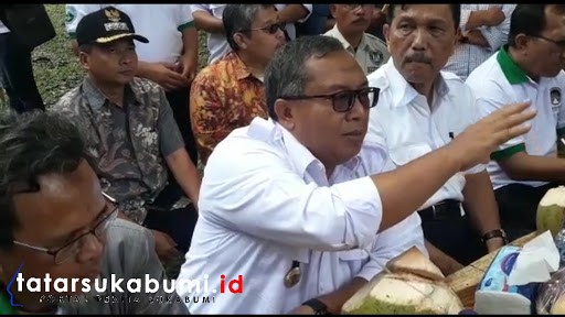 
Marwan Hamami Minta Pembangunan Lanjutan ke Jokowi, Luhut : Sukabumi Harus Hebring
