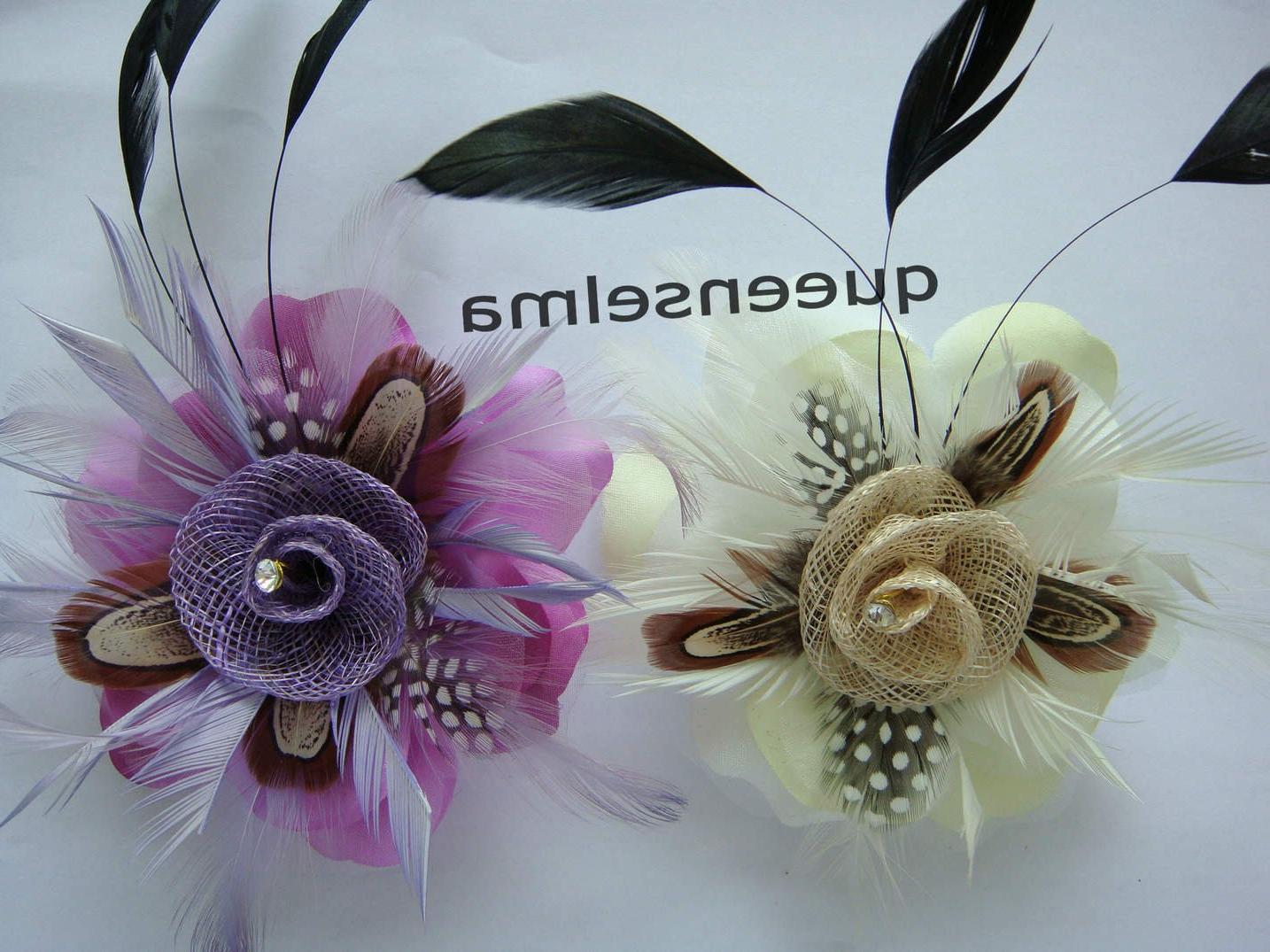 Wholesale Flower brooches hair