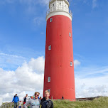 the Texel lighthouse in Texel, Netherlands 