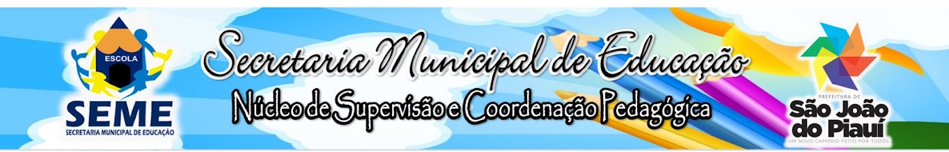 SECRETARIA MUNICIPAL DE EDUCAÇÃO - SÃO JOÃO DO PIAUÍ