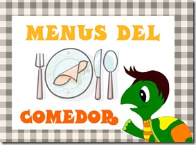 MENUS DEL COMEDOR