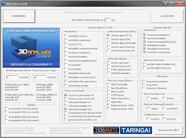 3DA Lillium v2.40 Imagen1