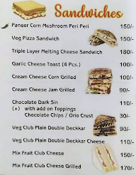 Sandwich Factory menu 2