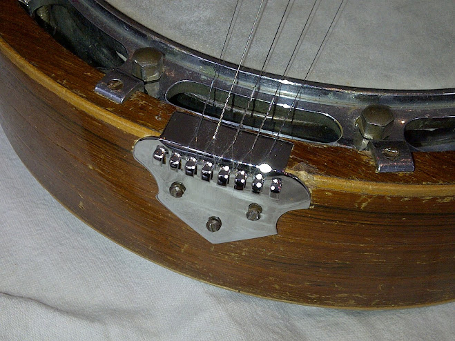 Zither banjo tailpiece