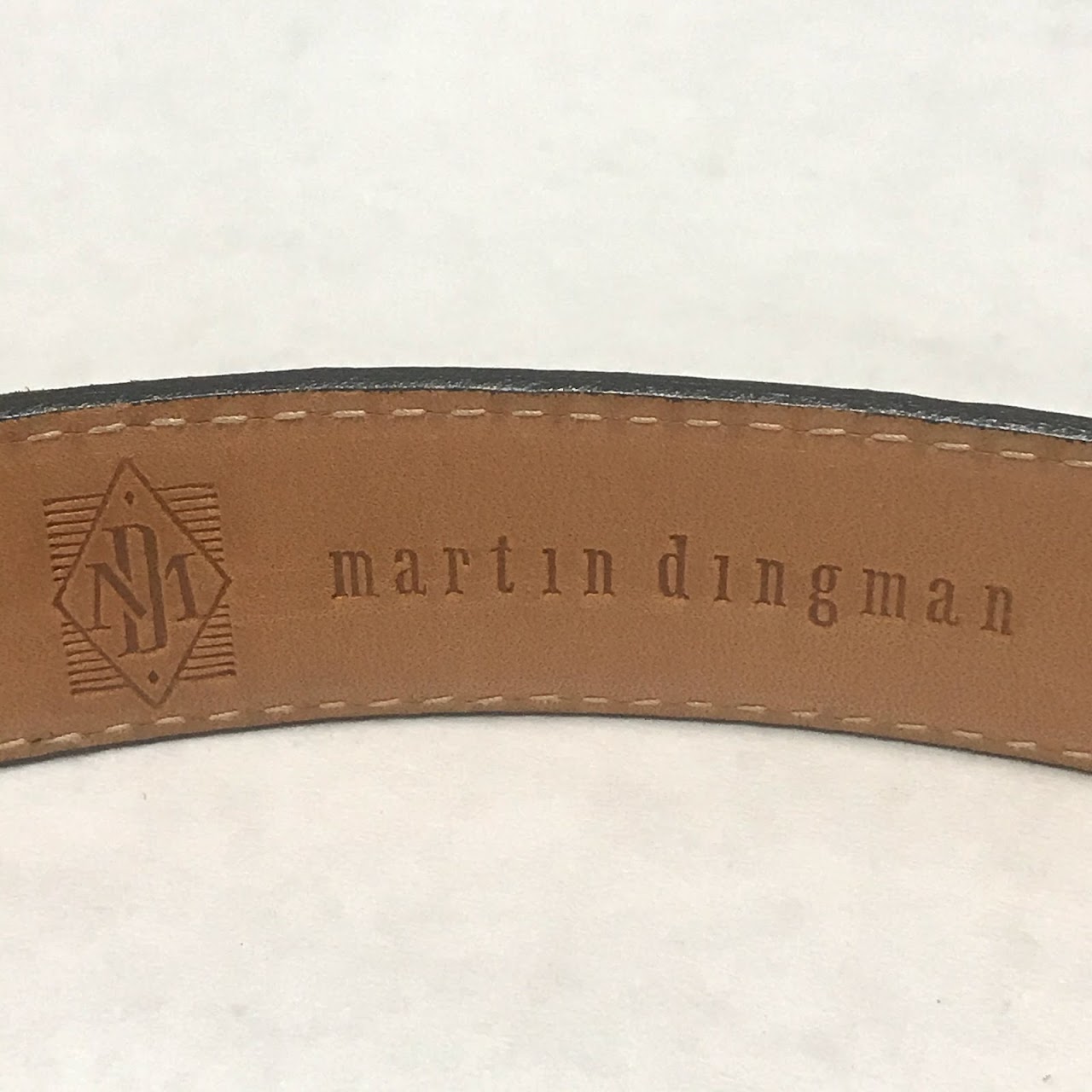 Martin Dingman Alligator Black Belt