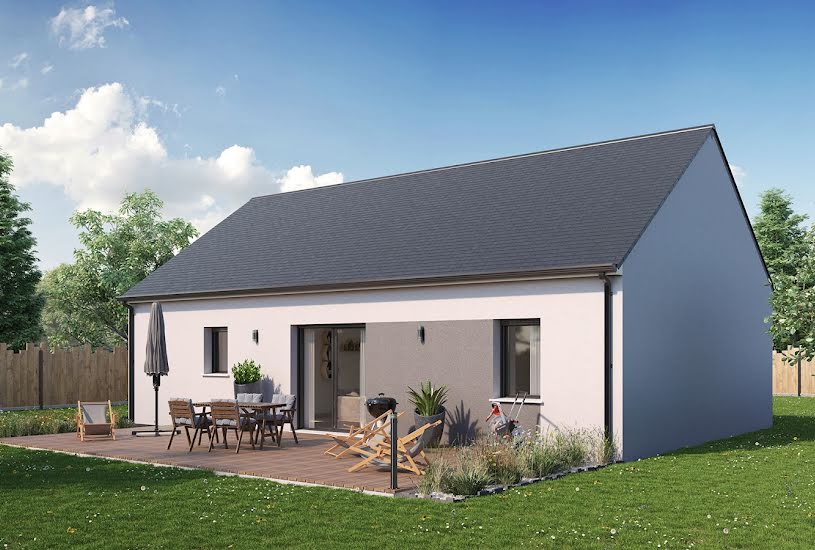  Vente Terrain + Maison - Terrain : 300m² - Maison : 69m² à Saint-Lyé-la-Forêt (45170) 