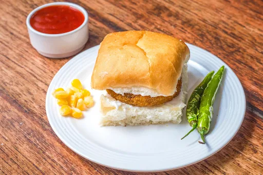 Makka Palak Vada Pav