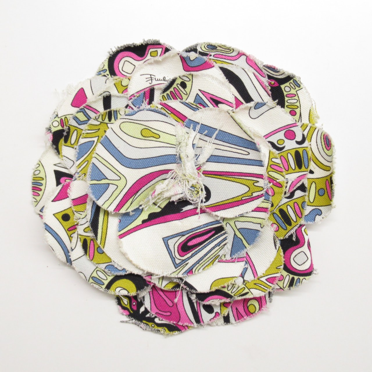 Emilio Pucci Flower Brooch