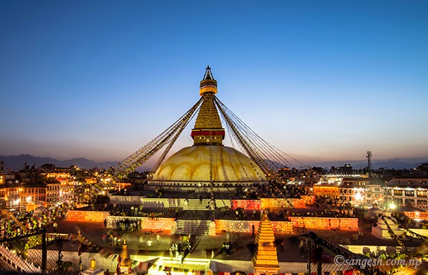 Boudha Nath Stupa on the evening of Buddha Jayanti - All about ...