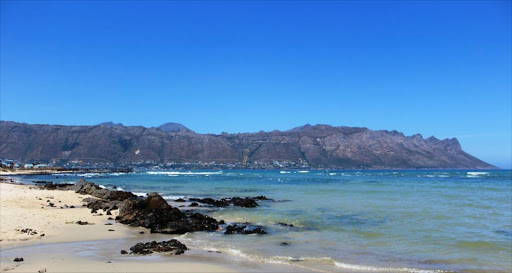 Strand Beach, Cape Town. File photo.