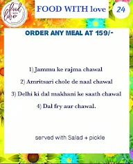 Food With Love menu 4