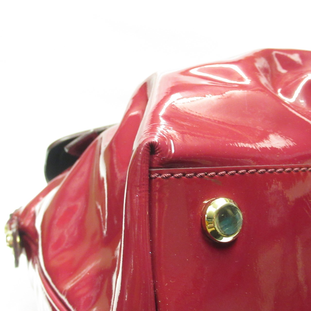 Gianfranco Ferre Patent Leather Handbag