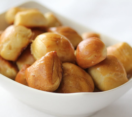 soft pretzel bites