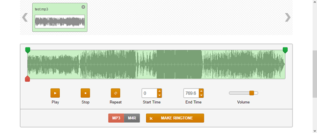 ringer.org - Een website voor het maken van ringtones