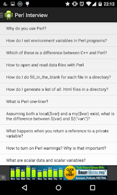 Perl Interview Questionsのおすすめ画像1