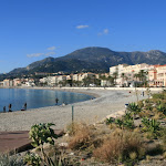 Baie du soleil : plage et le front de mer