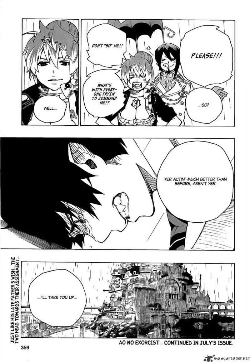 Blue Exorcist Page 39