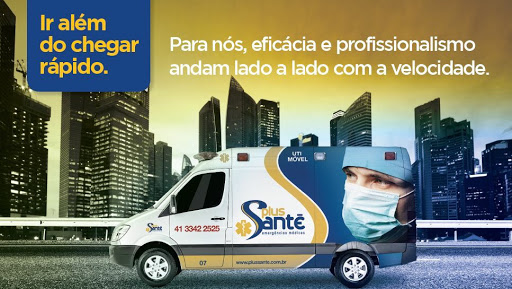 Ambulância Plus Santé Emergências Médicas, R. Gonçalves Dias, 234 - Batel, Curitiba - PR, 80240-340, Brasil, Servio_de_Ambulncia, estado Parana