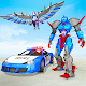 Flying Police Eagle Robot Transform Car Eagle Game