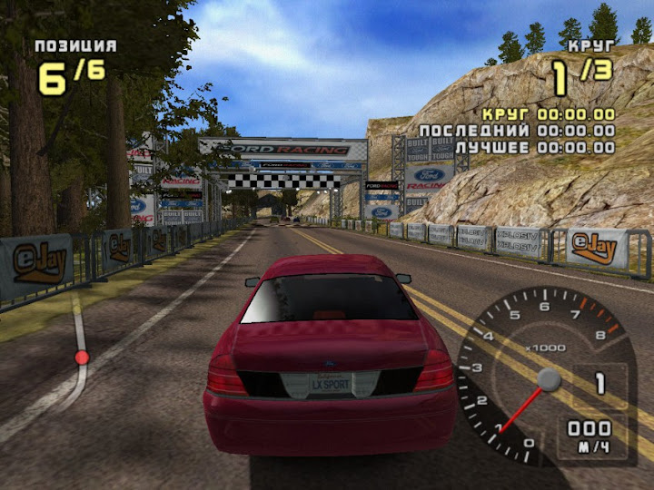 Hình ảnh trong game Ford Racing 2 (screenshot)