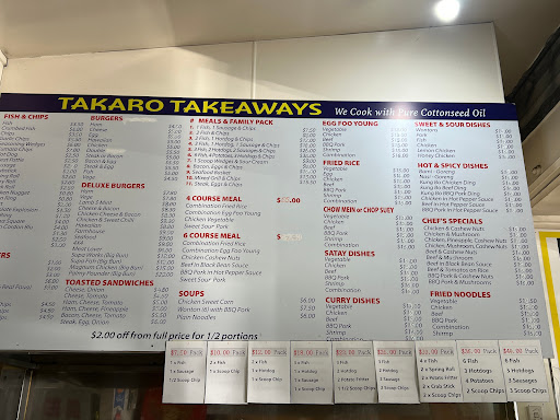 Takaro Takeaways logo