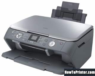 Reset Epson RX520 printer by Resetter program